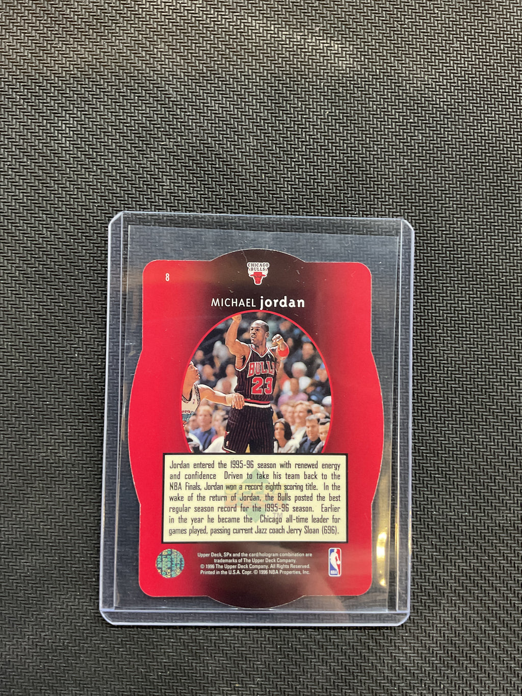 1995 SPx Michael Jordan Gold Bulls