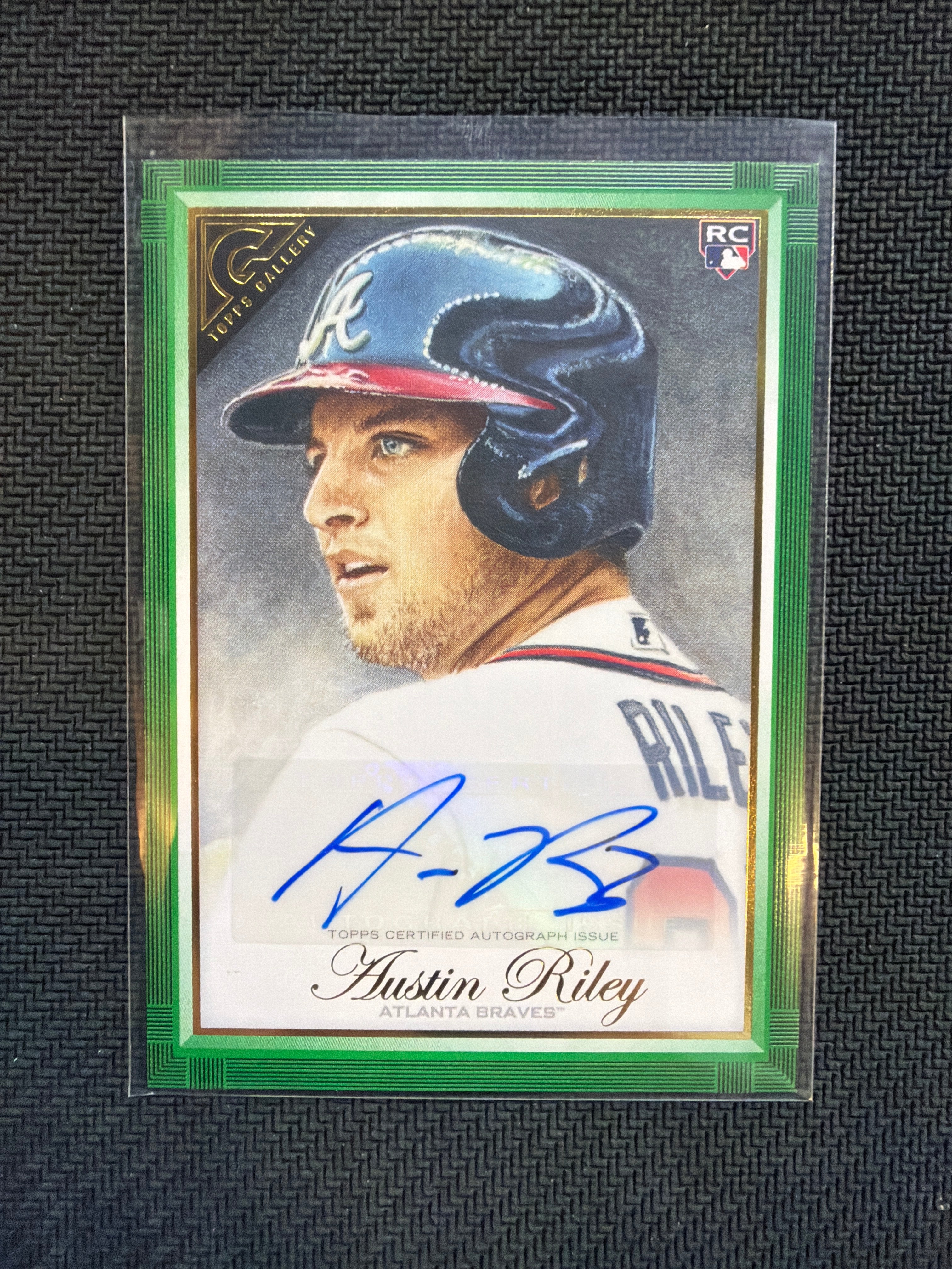 2019 Topps Gallery Austin Riley Rookie Auto /99