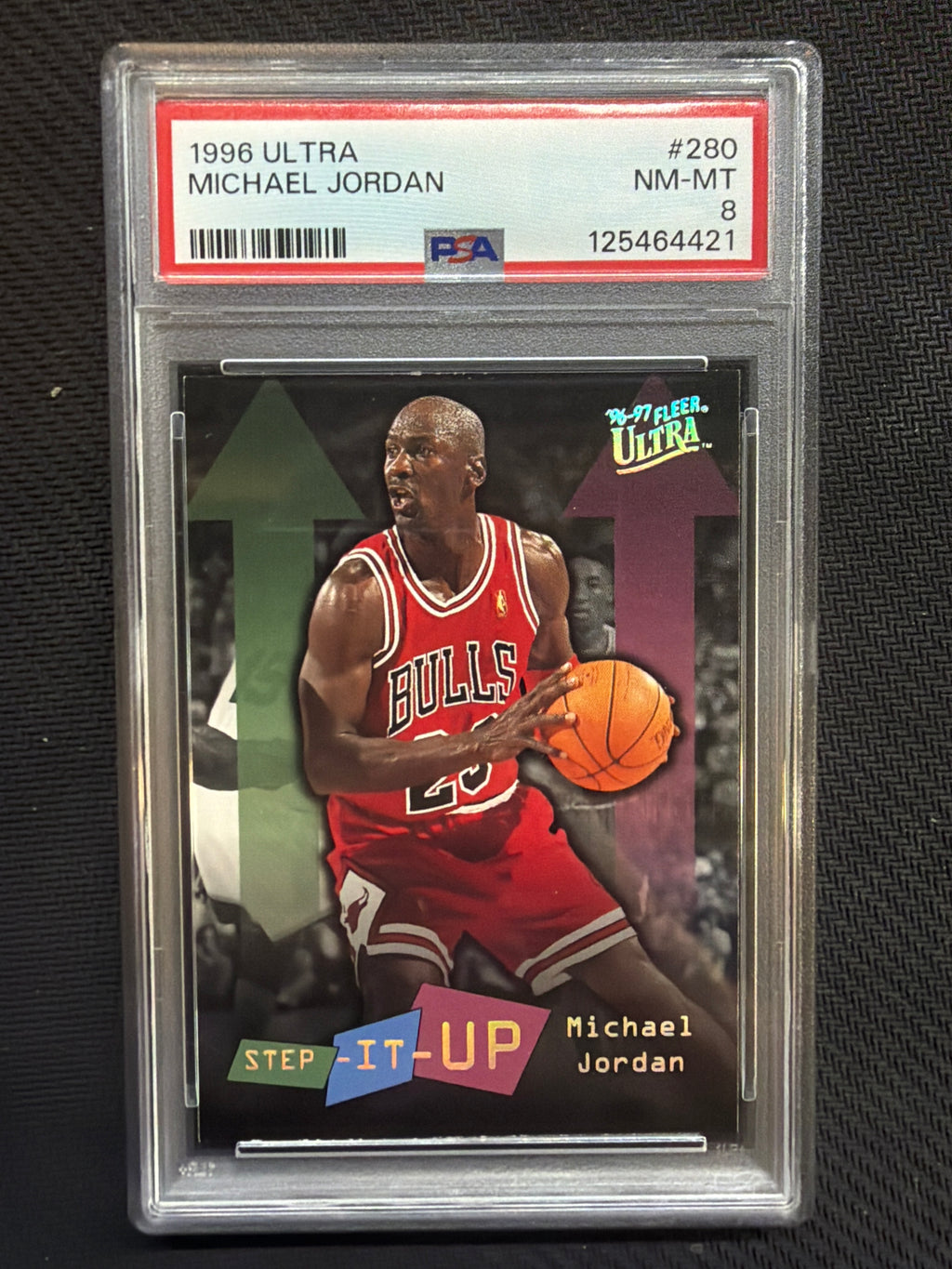 1996 Ultra Michael Jordan #280 PSA 8 421
