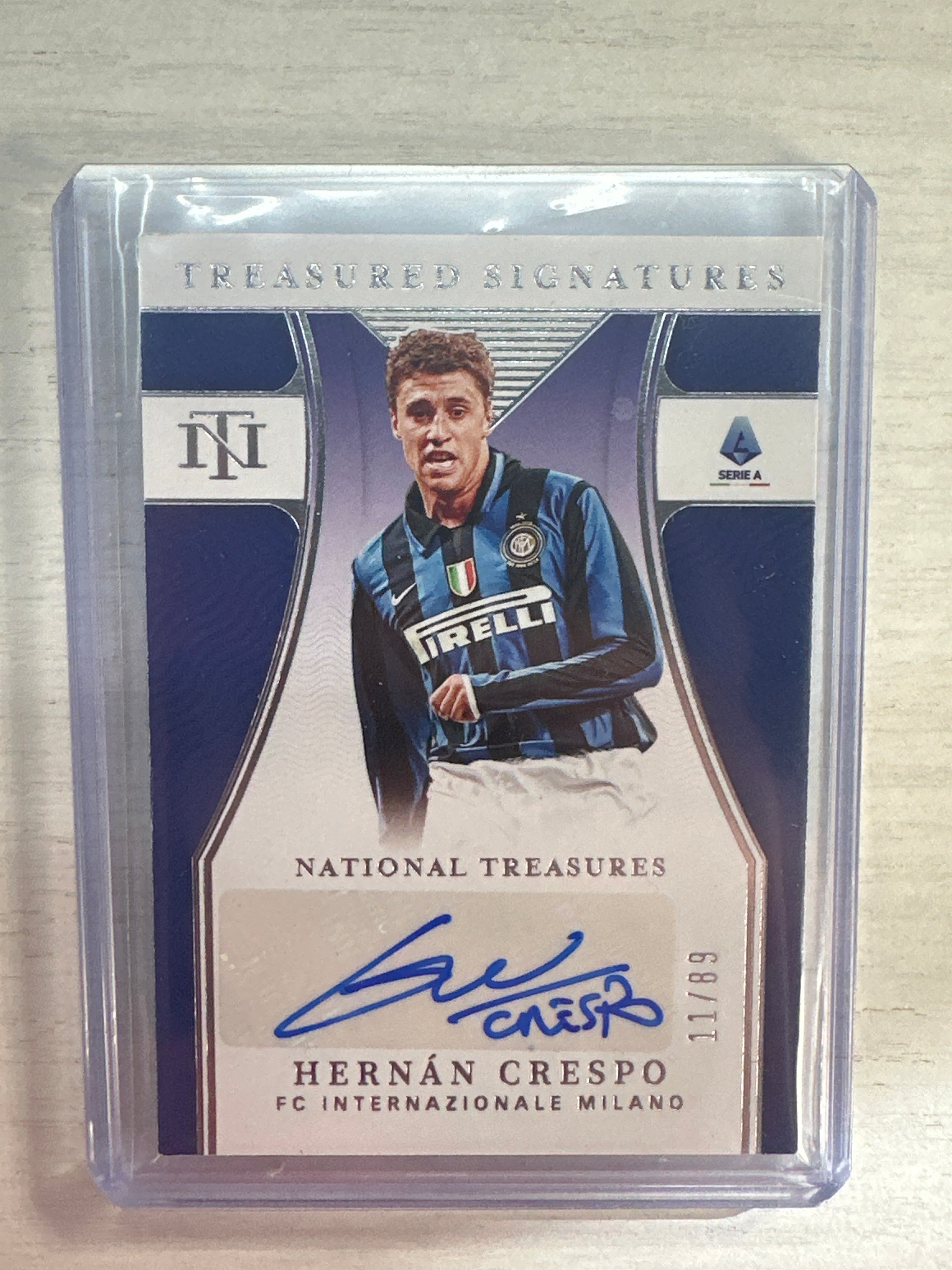 2021 National Treasures Hernan Crespo Auto /89
