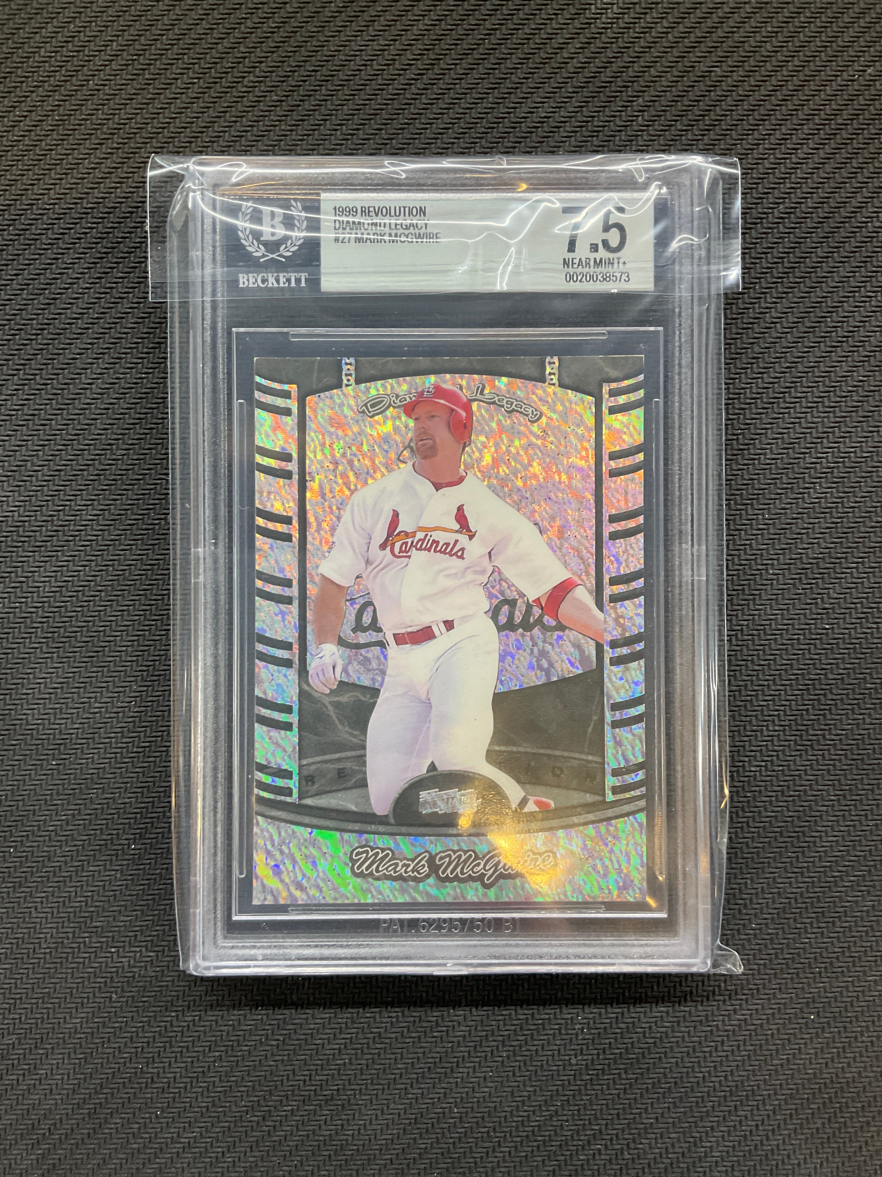 1999 Revolution Mark Mcgwire Diamond Legacy BGS 7.5