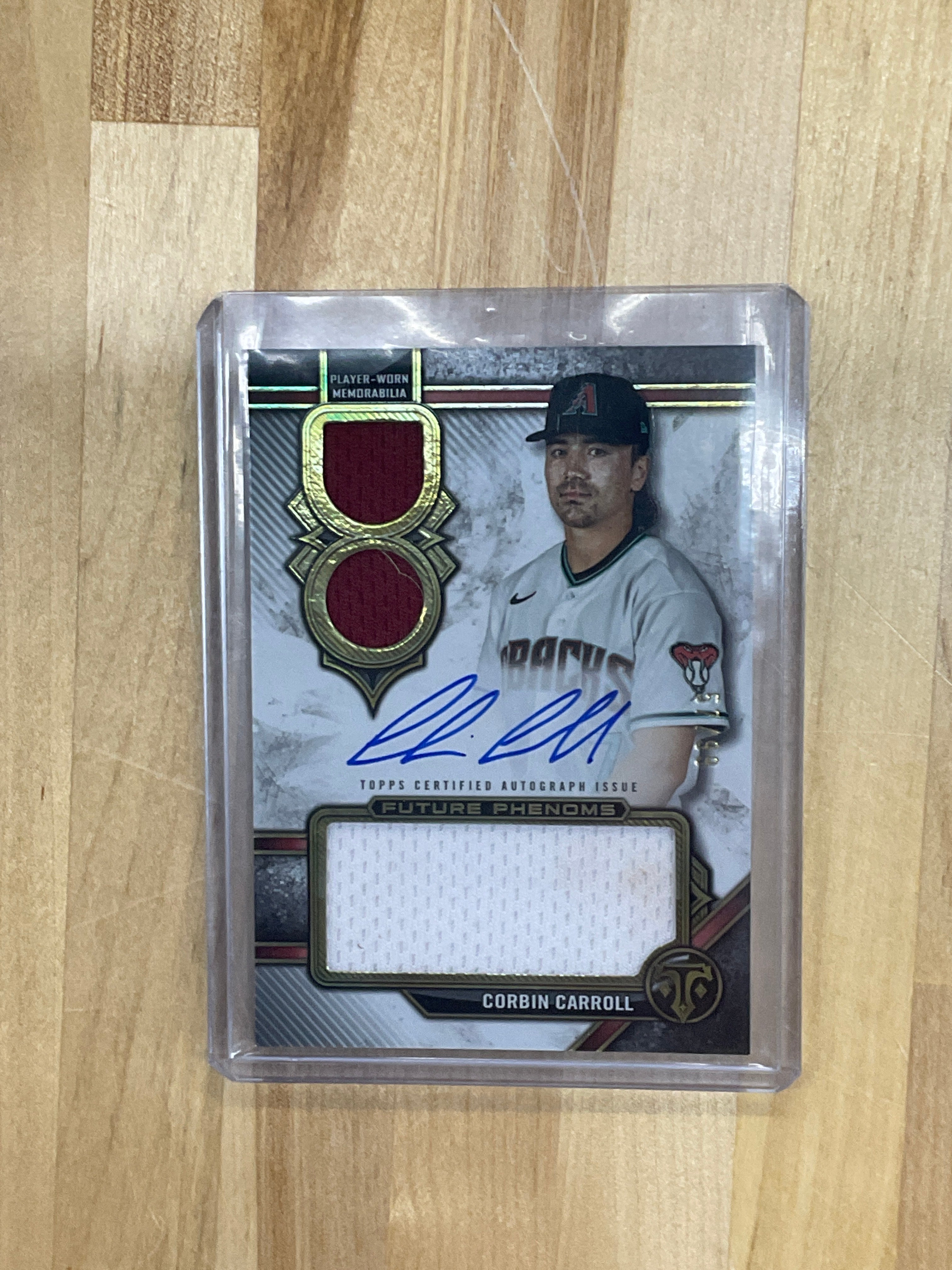 2024 Topps Triple Threads Corbin Carroll Patch Auto /99