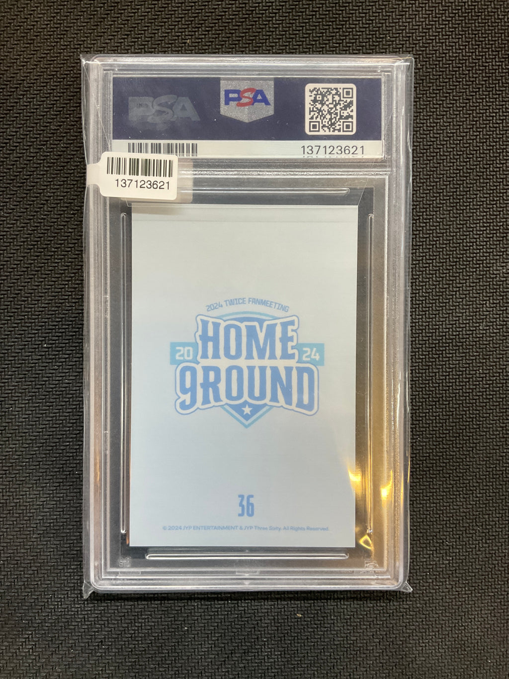 2024 Twice Home 9Round Tzuyu FanMeeting Trading Card PSA 10 621