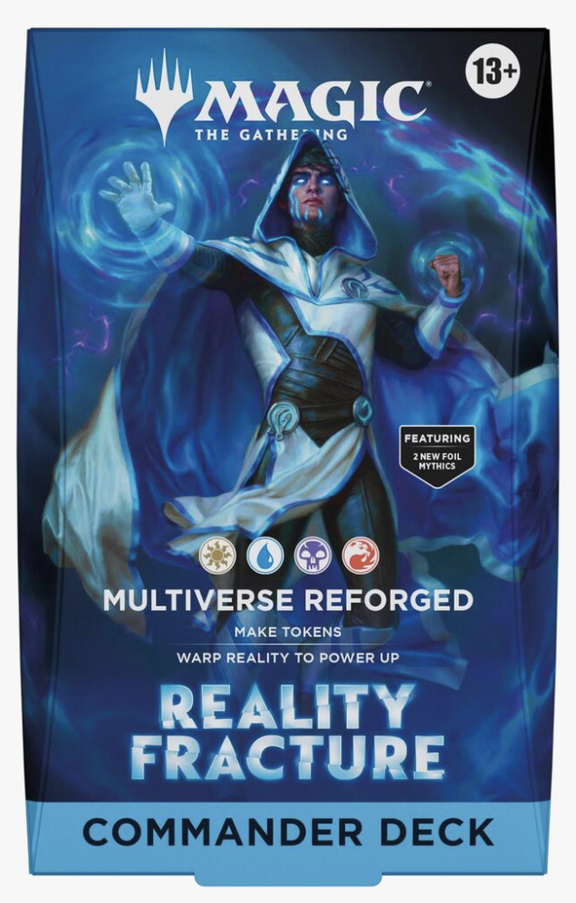 Magic The Gathering (MTG): Reality Fracture Commander Deck - Multiverse Reforged -PREORDER (RELEASES OCT. 2, 2026)