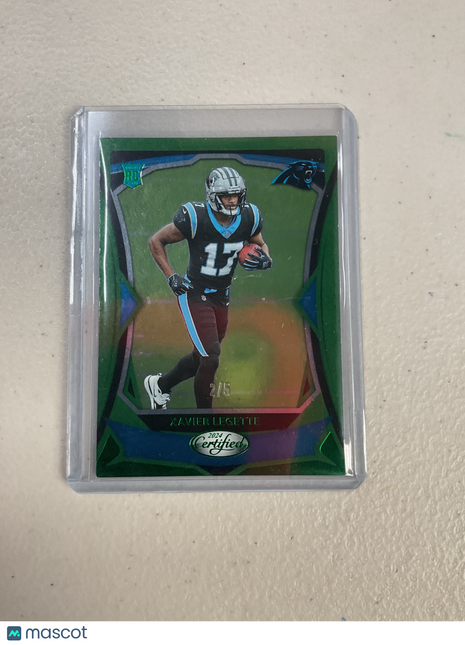 2024 Certified Xavier Legette Green /5 Panthers