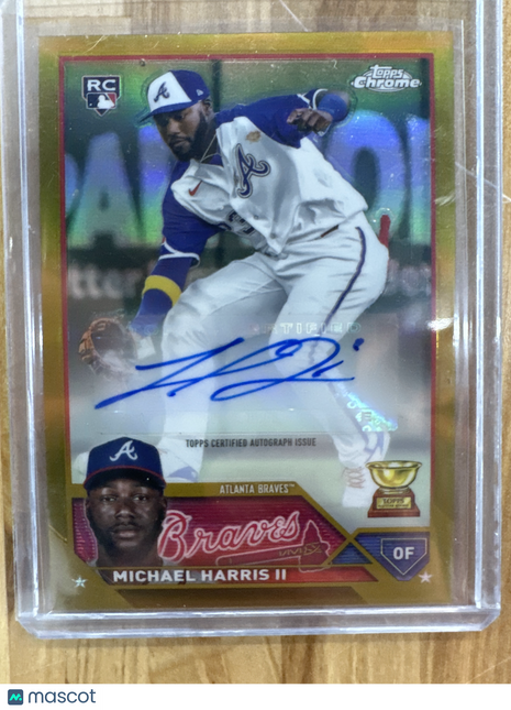 2023 Topps Chrome Michael Harris II Rookie Auto /50