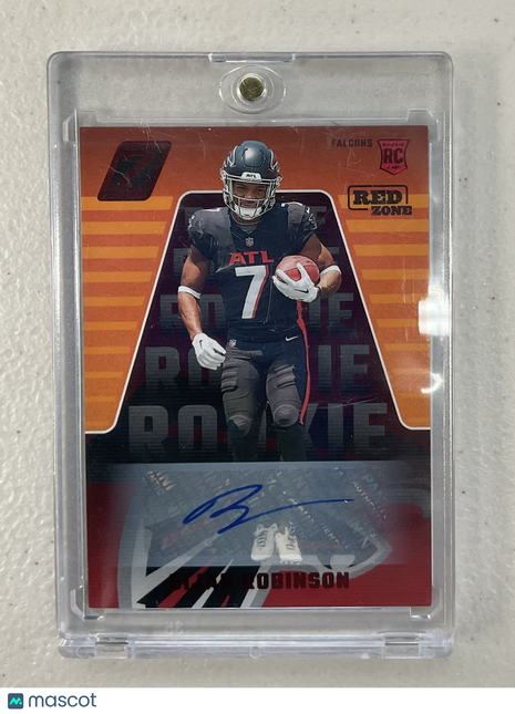 2023 Zenith Bijan Robinson Rookie Red Auto