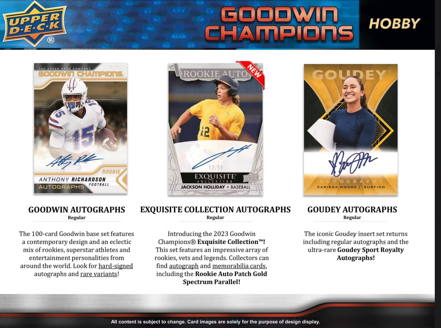 2023 Goodwin Champions