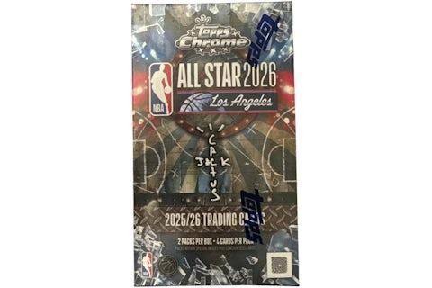 2025-26 Topps Chrome NBA All Star Cactus Jack Hobby Box