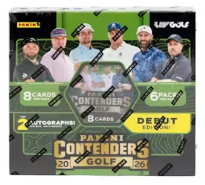 2026 Panini Contenders LIV Golf Hobby Box