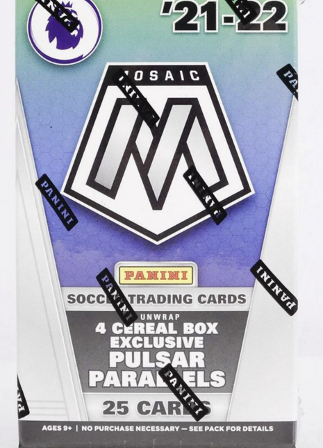 2021-22 Panini Mosaic Cereal Premier League Box