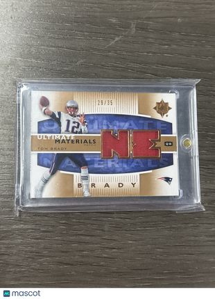 2007 Ultimate Collection - Tom Brady - Ultimate Materials Bronze Patch #UM-TB
