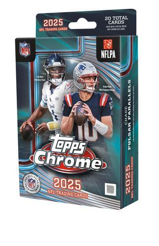 2025 Topps NFL Chrome Hanger Box