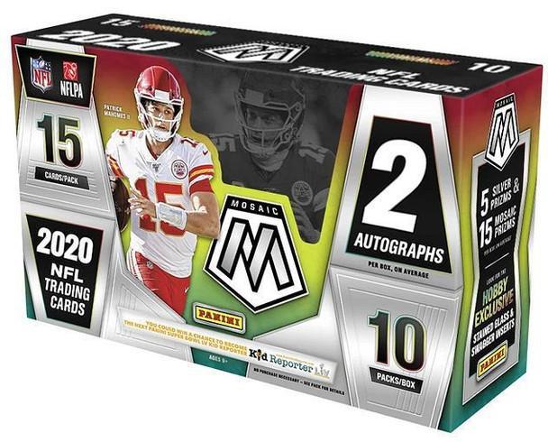 2020 Panini Mosaic Football Hobby Box