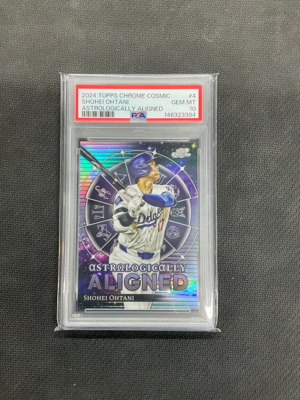 2024 Topps Chrome Cosmic Shohei Ohtani Astrologically PSA 10