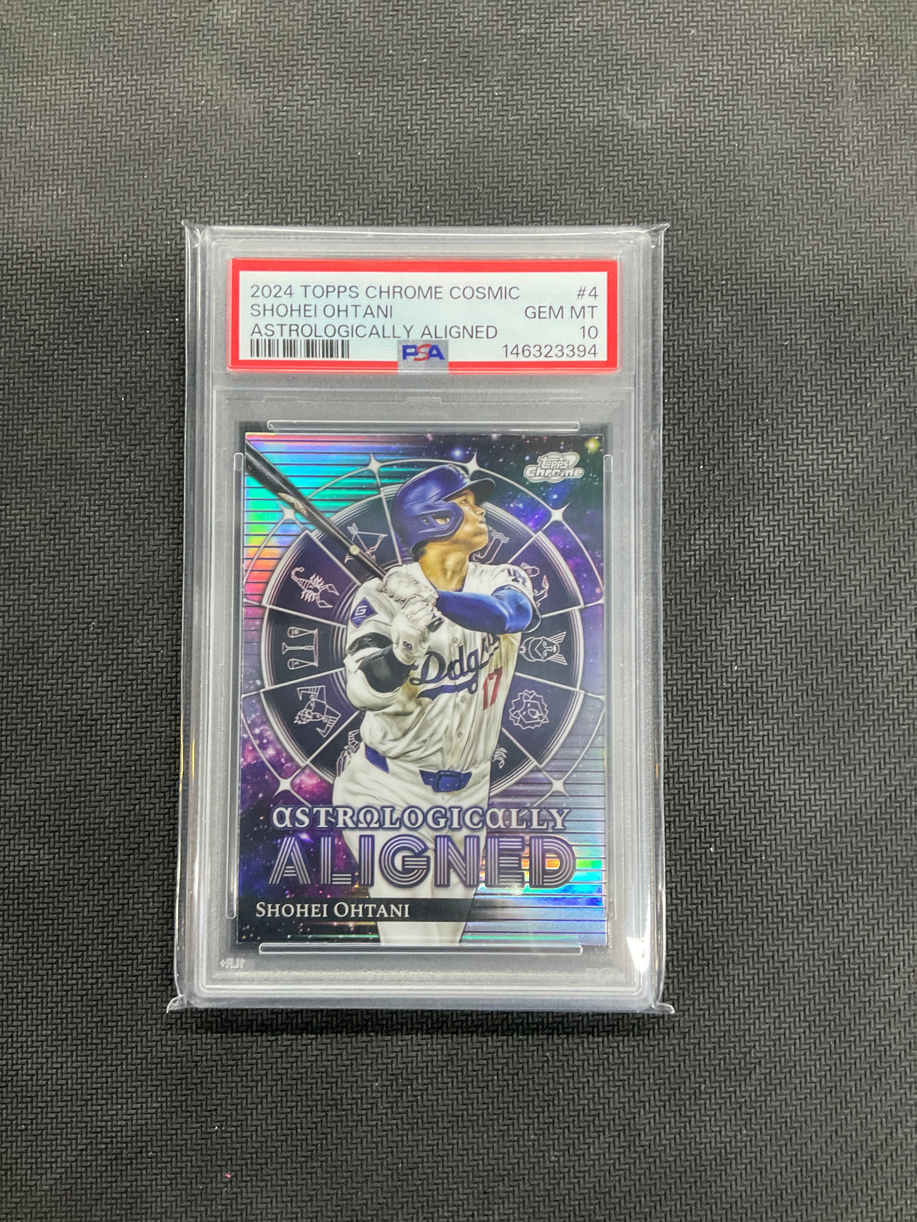 2024 Topps Chrome Cosmic Shohei Ohtani Astrologically PSA 10