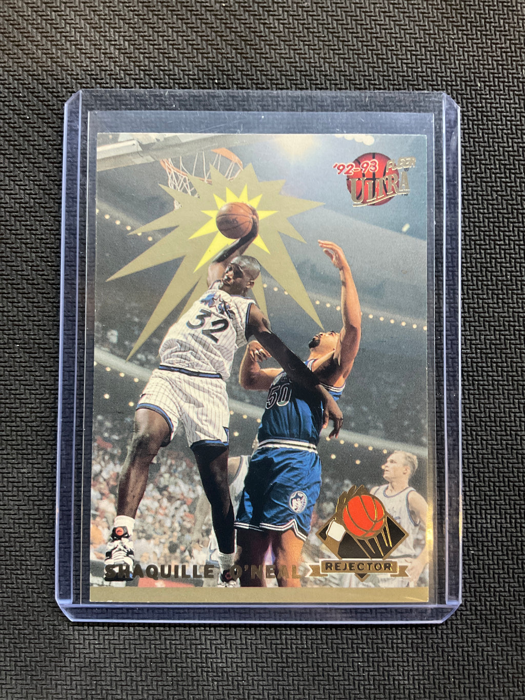 1992 Fleer Ultra Shaquille O'Neal Rookie Rejector Magic