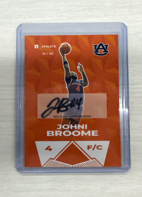 2024 Onit Johni Broome Auto /80 Auburn