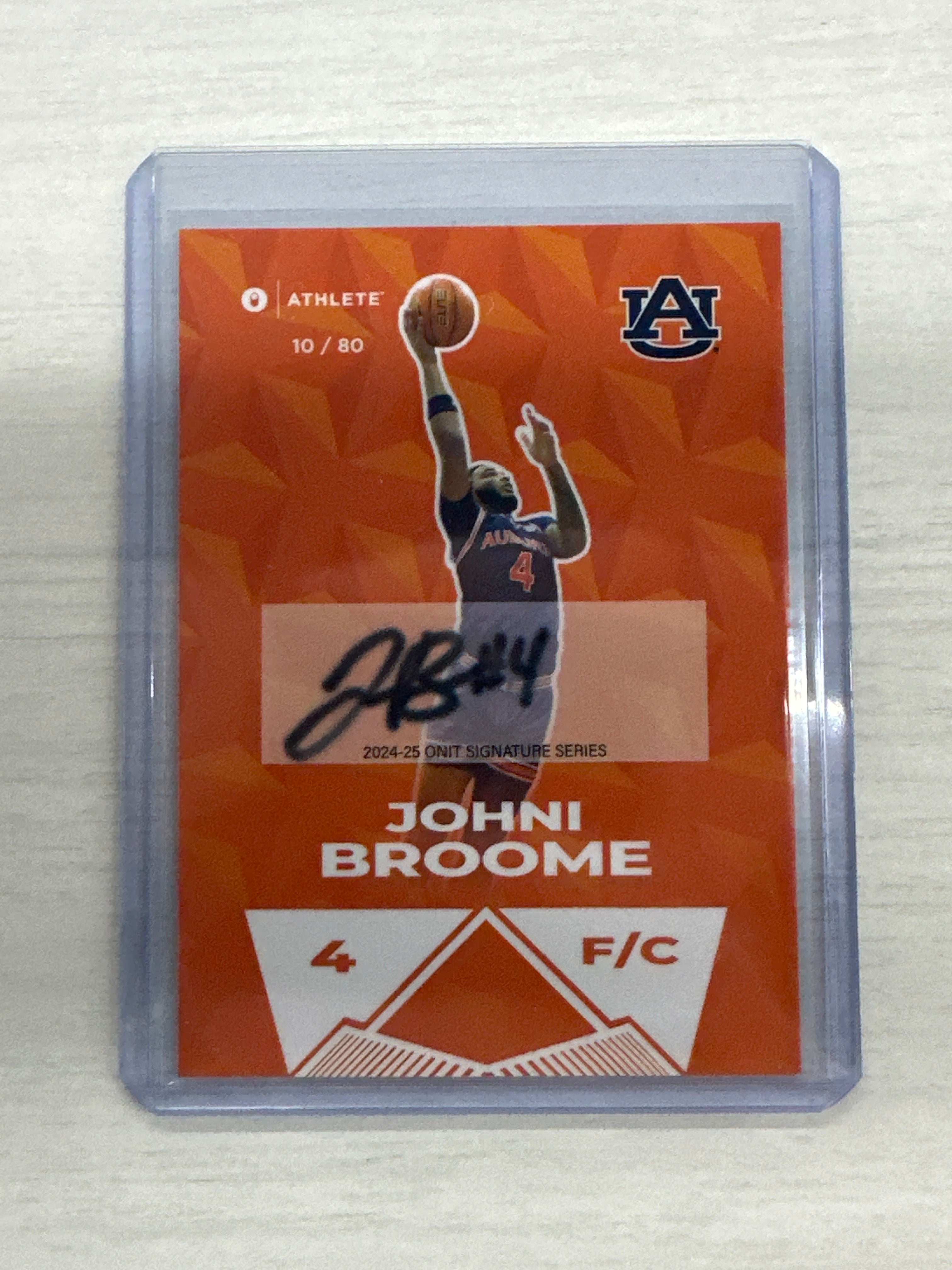 2024 Onit Johni Broome Auto /80 Auburn