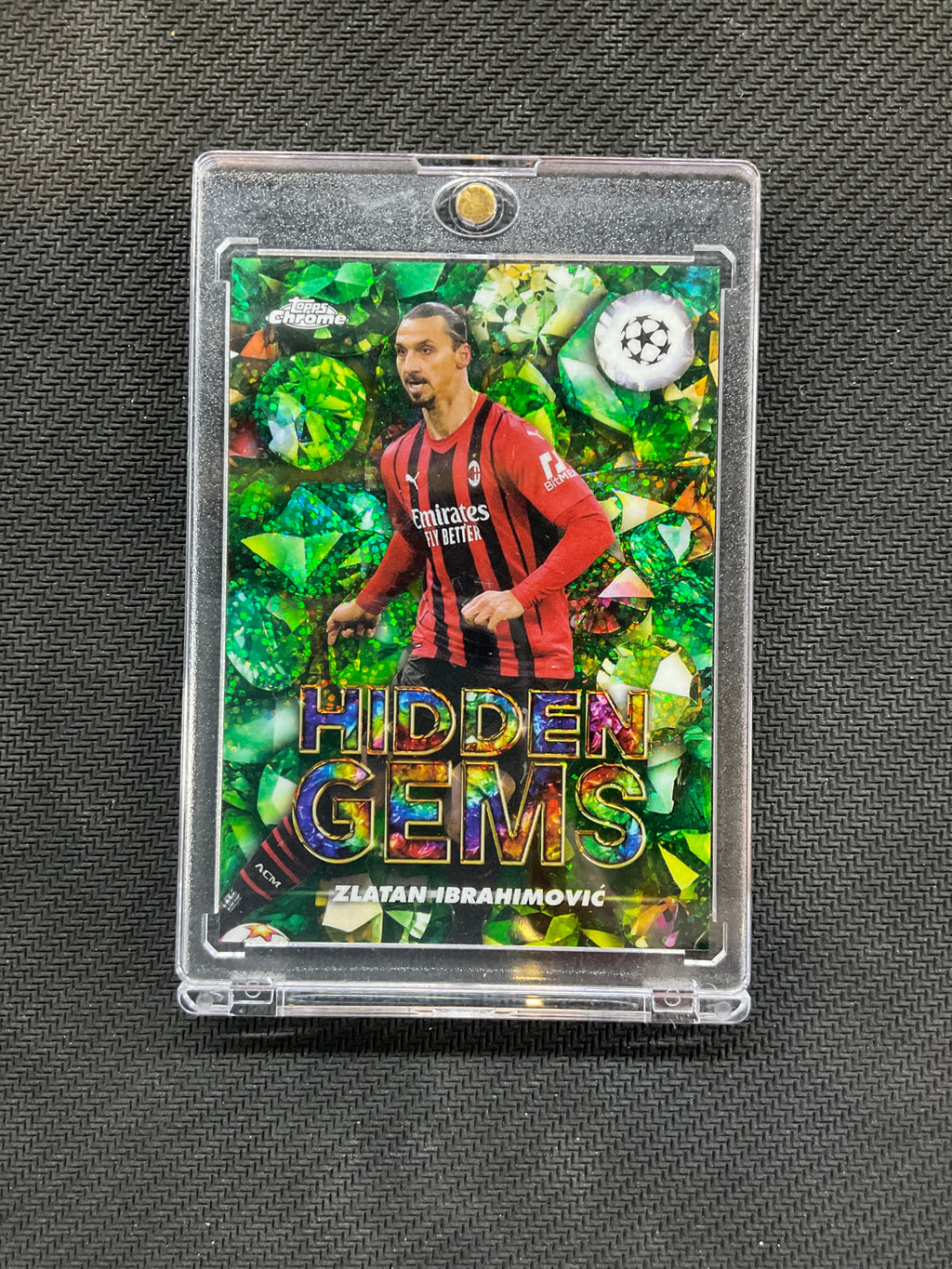 2025 Topps Finest UEFA Zlatan Ibrahimovic Hidden Gems
