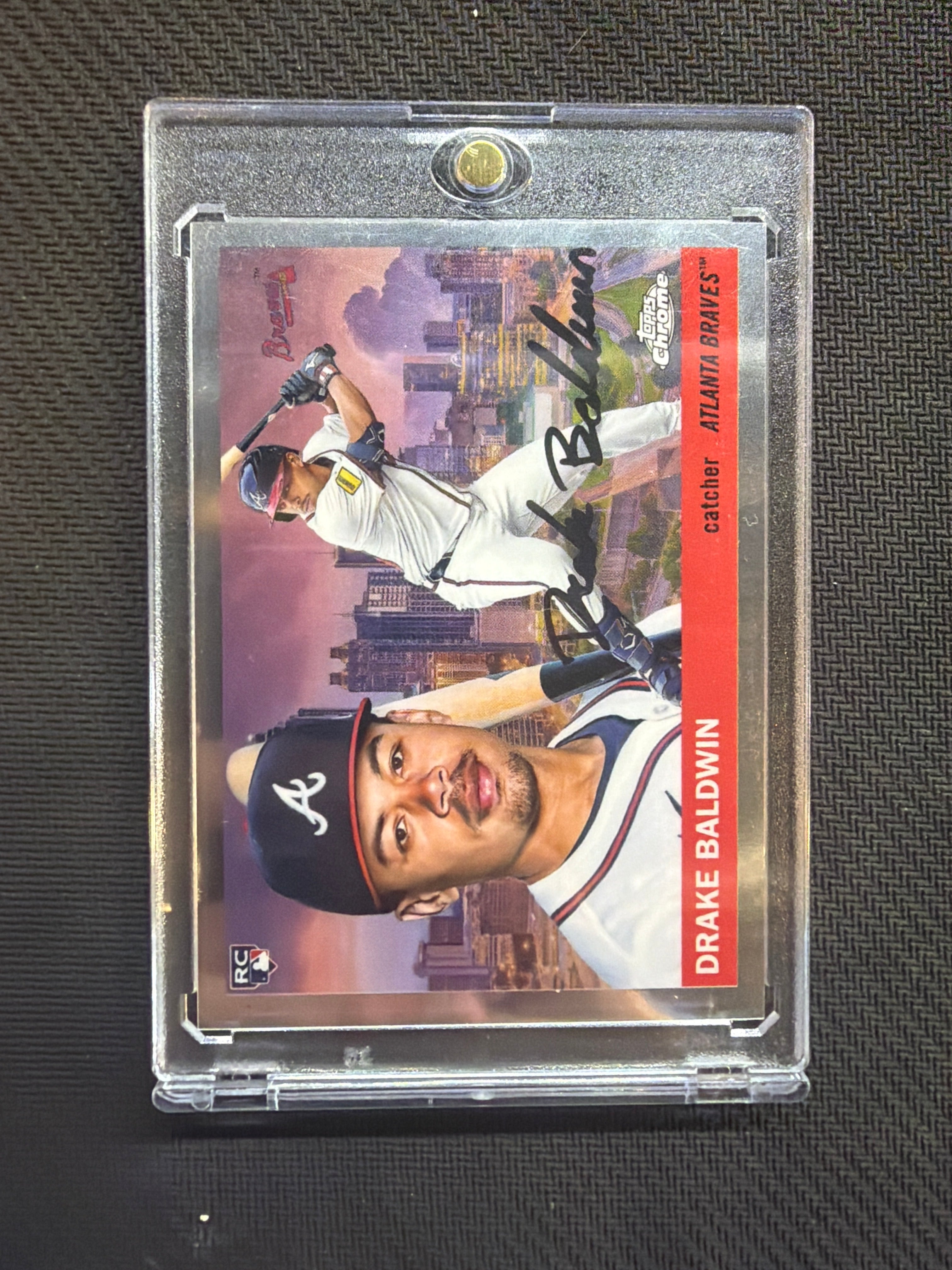 2025 Topps Chrome Platinum Drake Baldwin City Variation