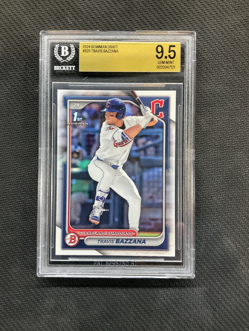 2024 Bowman Draft Travis Bazzana Rookie 1st BGS 9.5