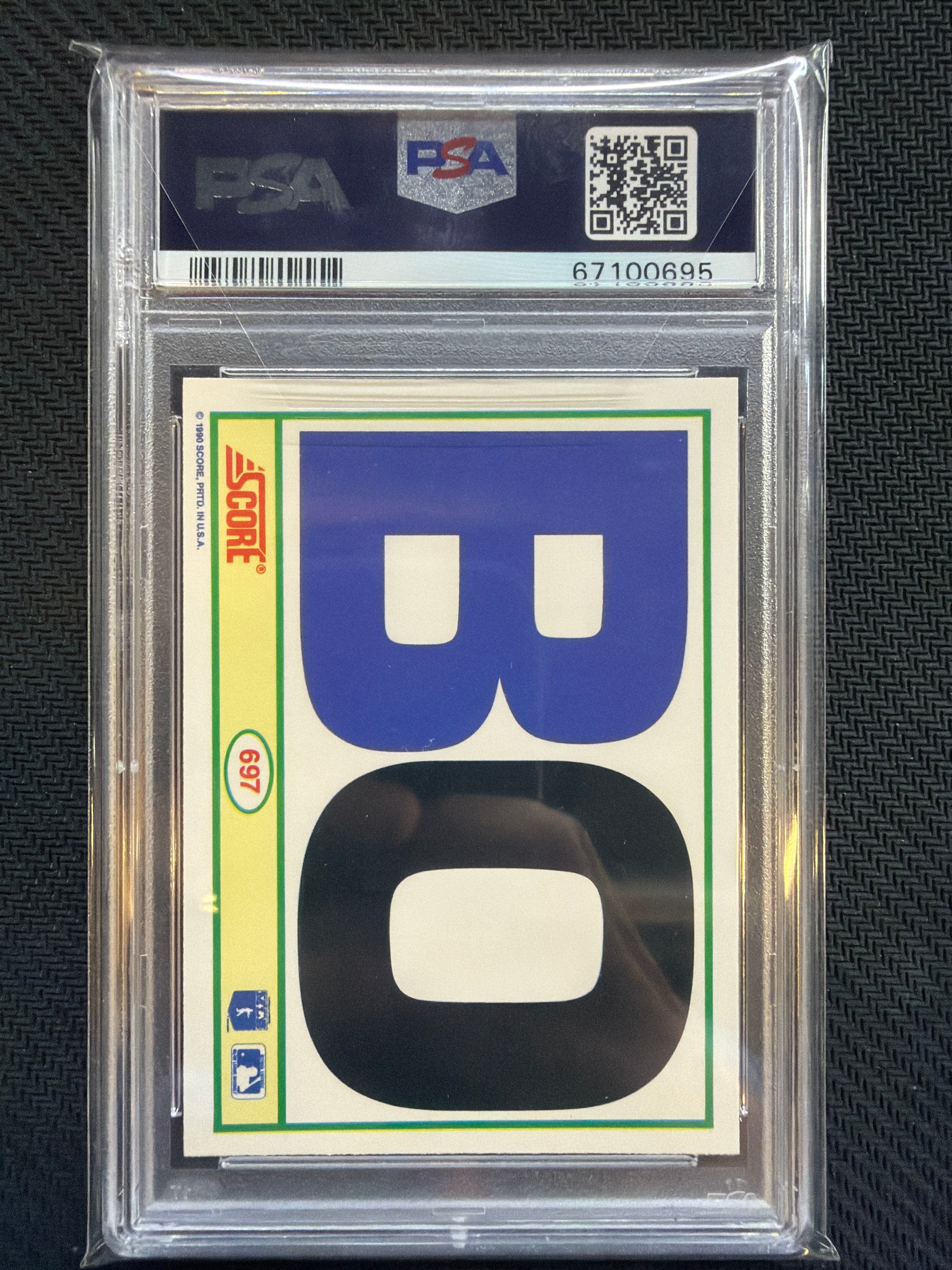 1990 Score Bo Jackson #697 PSA 10