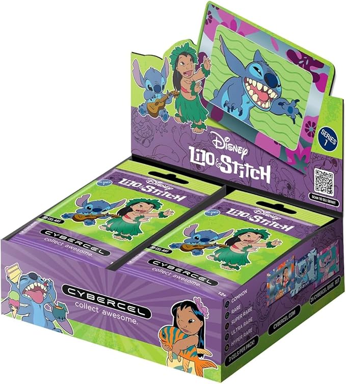 Disney Lilo & Stitch Series 1 CYBERCEL Foil Box