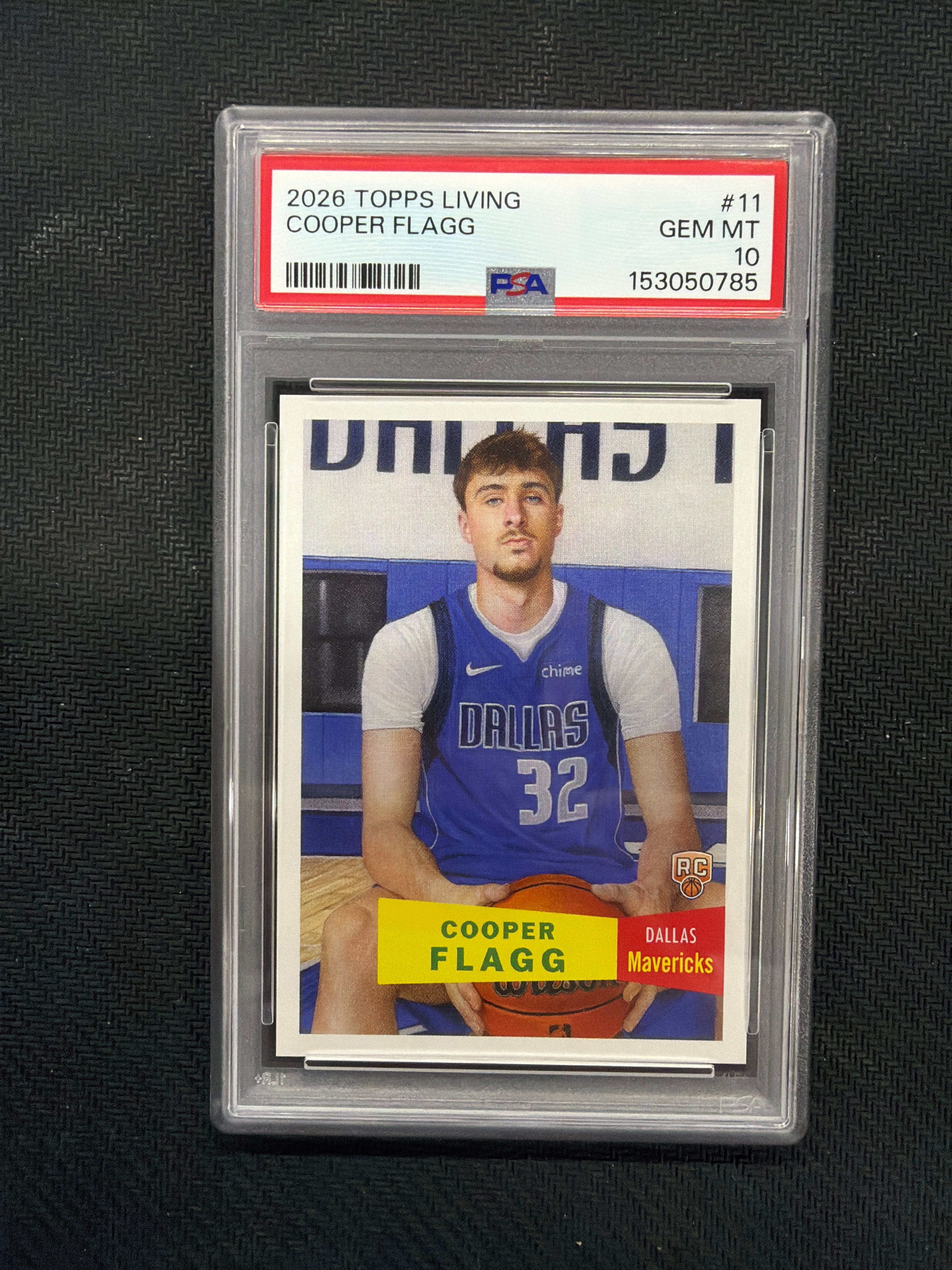 2026 Topps Living Cooper Flagg Rookie PSA 10 0785