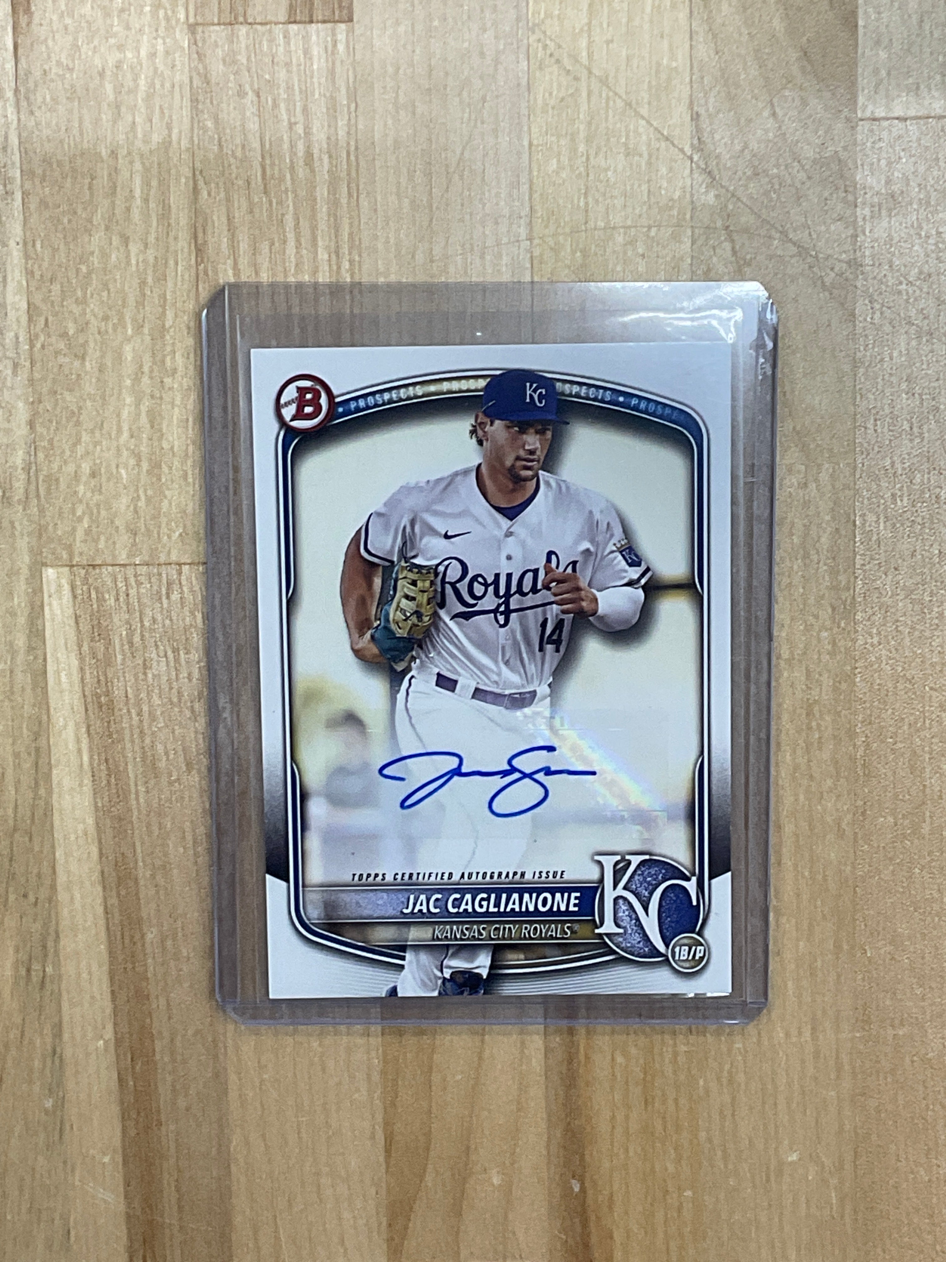 2025 Bowman Jac Caglianone Auto Royals