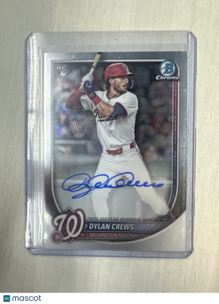 2025 Bowman Chrome Dylan Crews RC On Card Auto