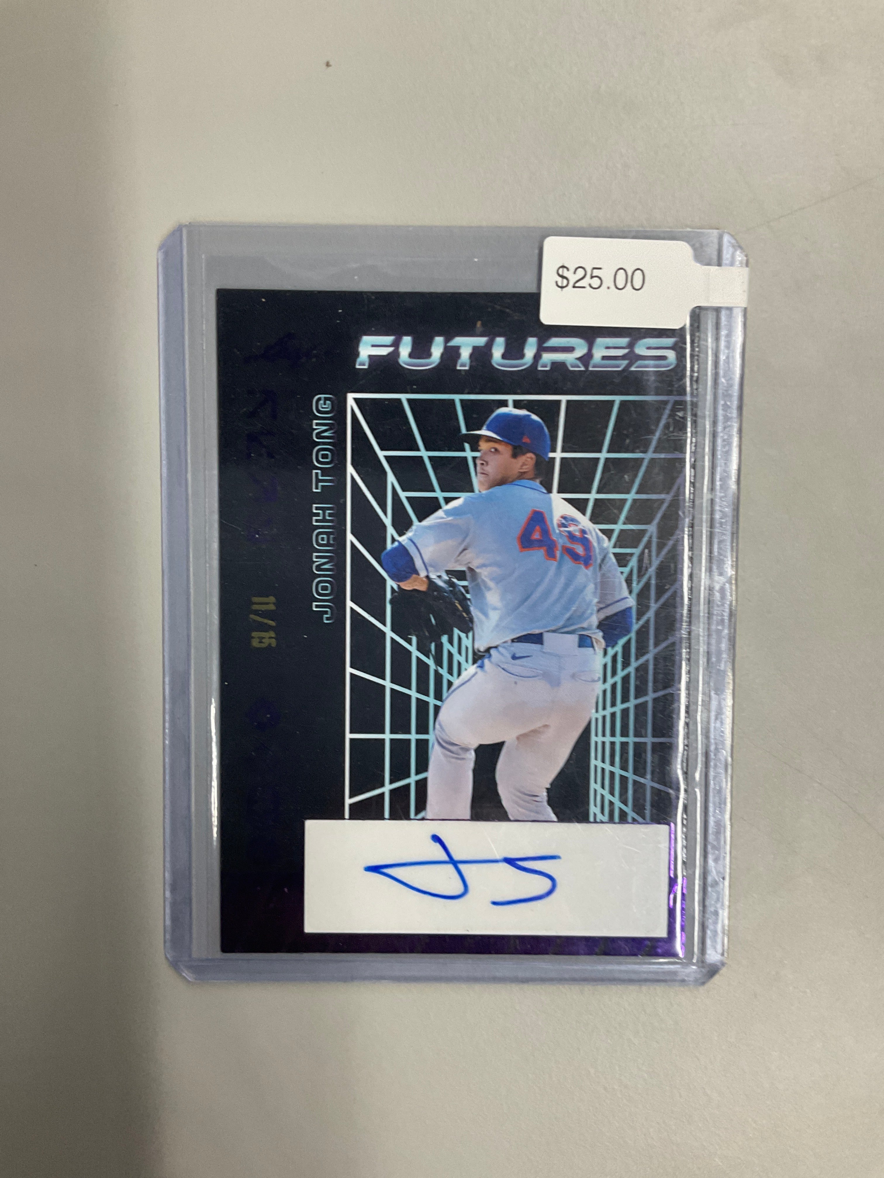 2024 Leaf Jonah Tong Rookie Auto /15 Futures