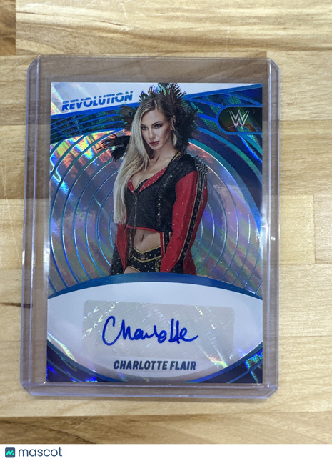 2023 Revolution WWE Charlotte Flair Lava Auto /10