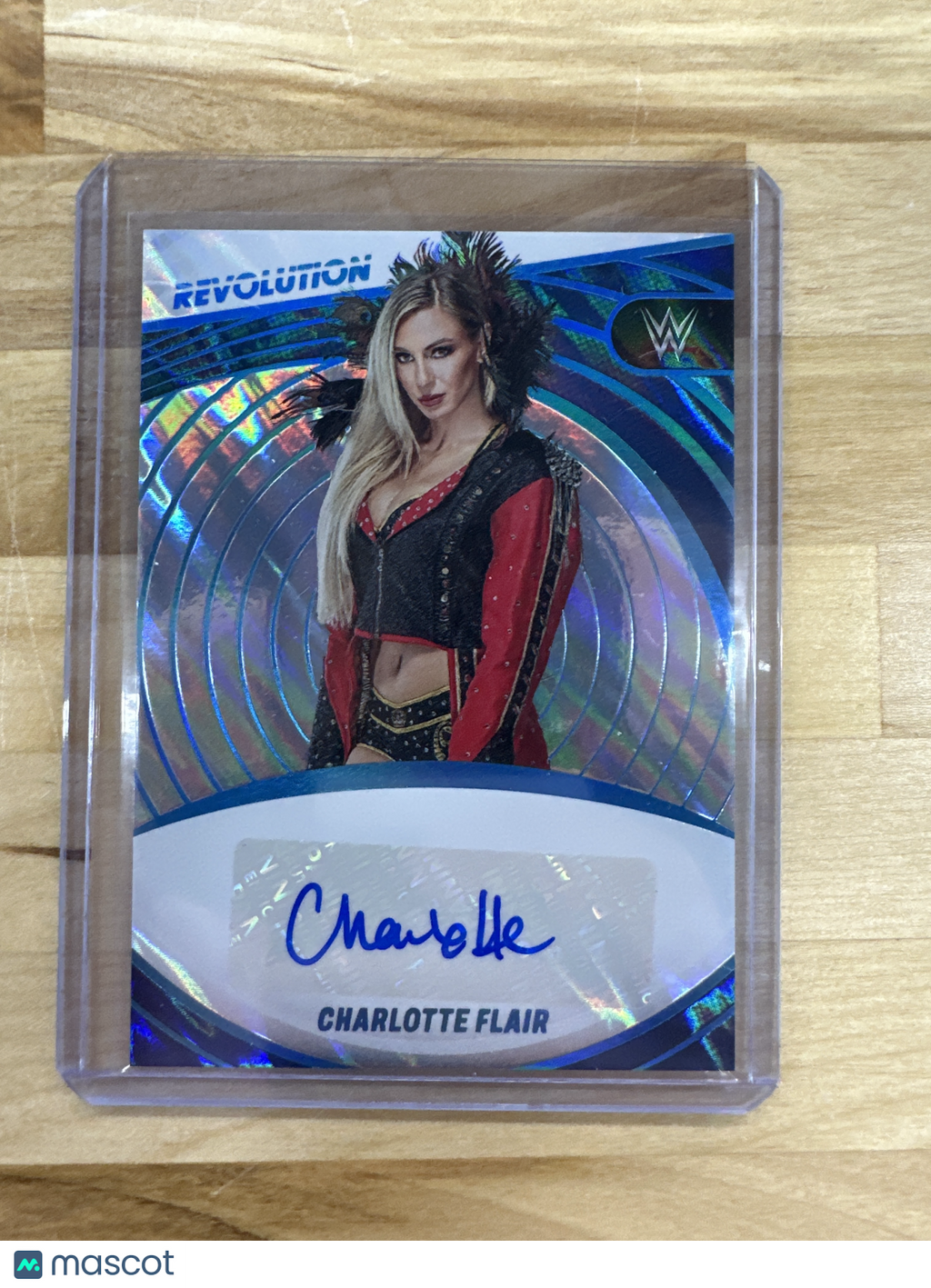 2023 Revolution WWE Charlotte Flair Lava Auto /10
