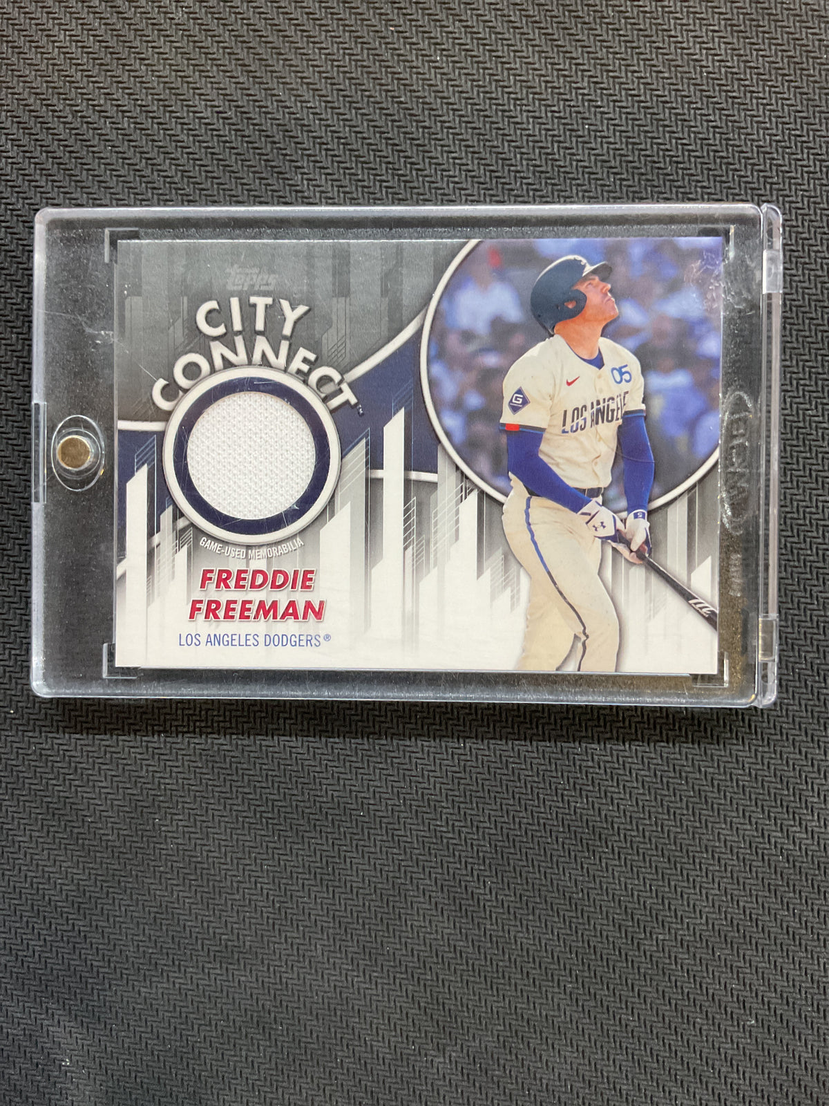 2026 Topps Baseball Freddie Freeman City Connect Swatch Collection Dodgers