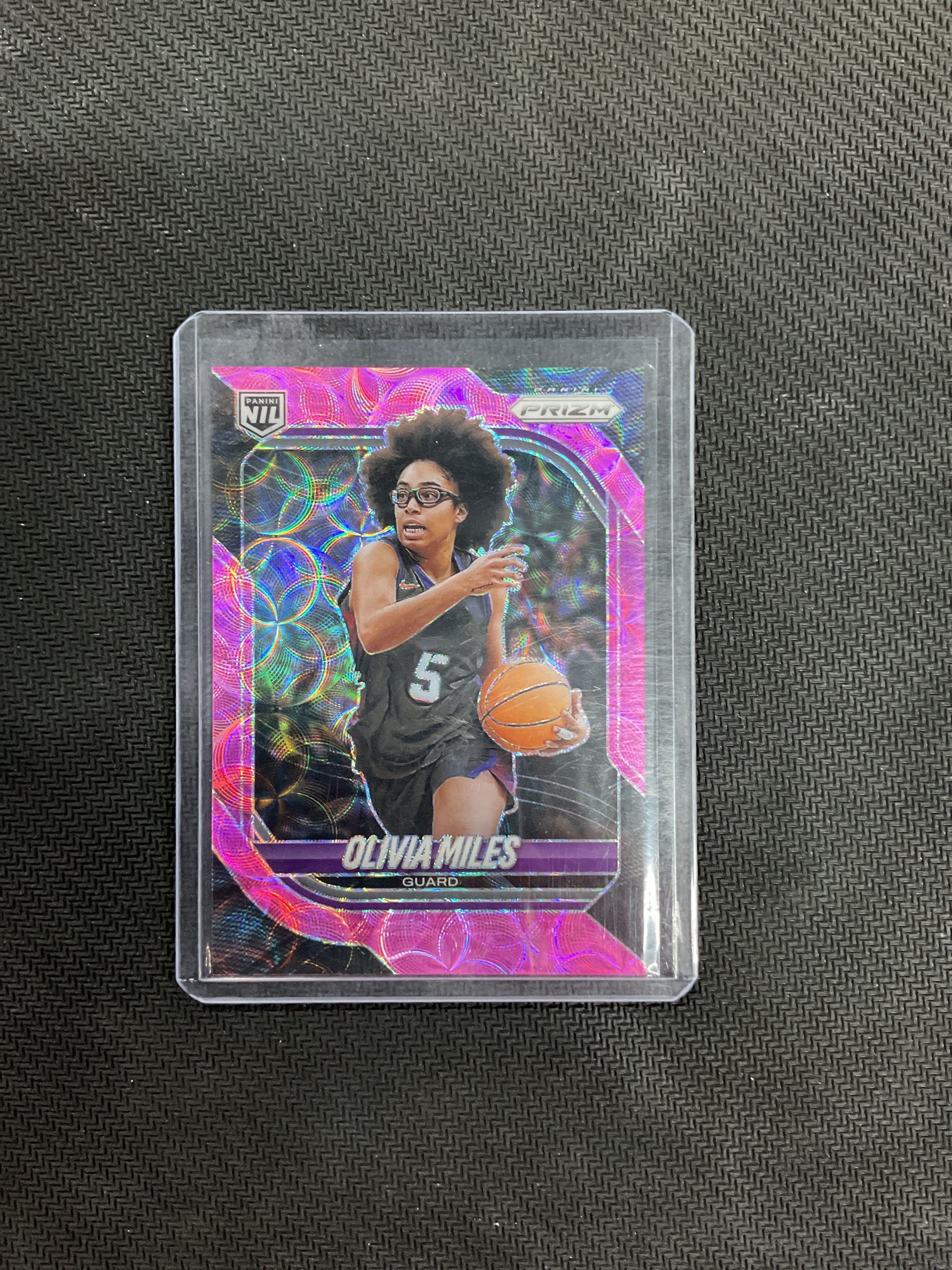 2025/26 Panini Prizm Olivia Miles Pink Scope /125 Rookie