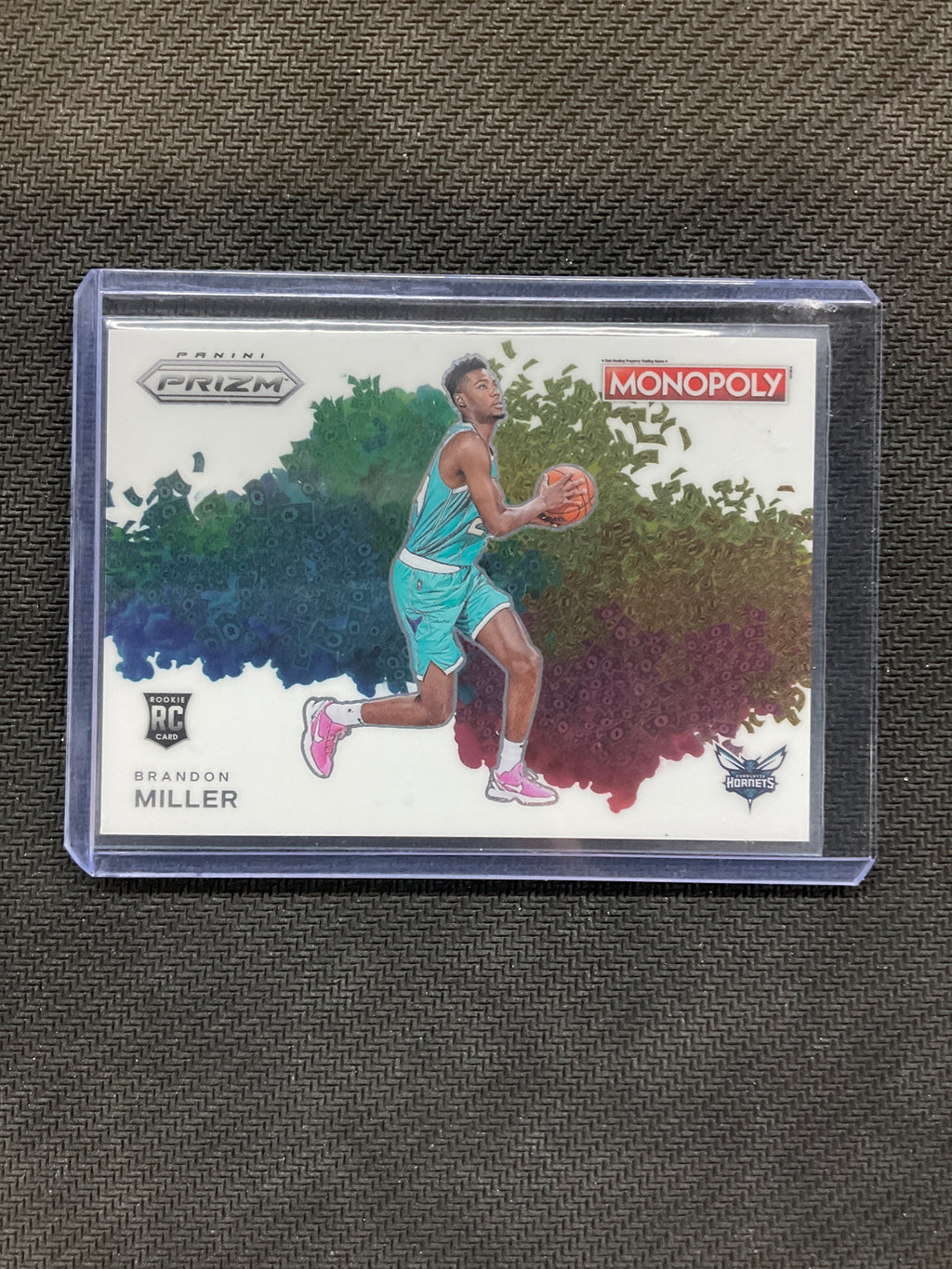 2023-24 Prizm Monopoly Brandon Miller Color Blast Rookie