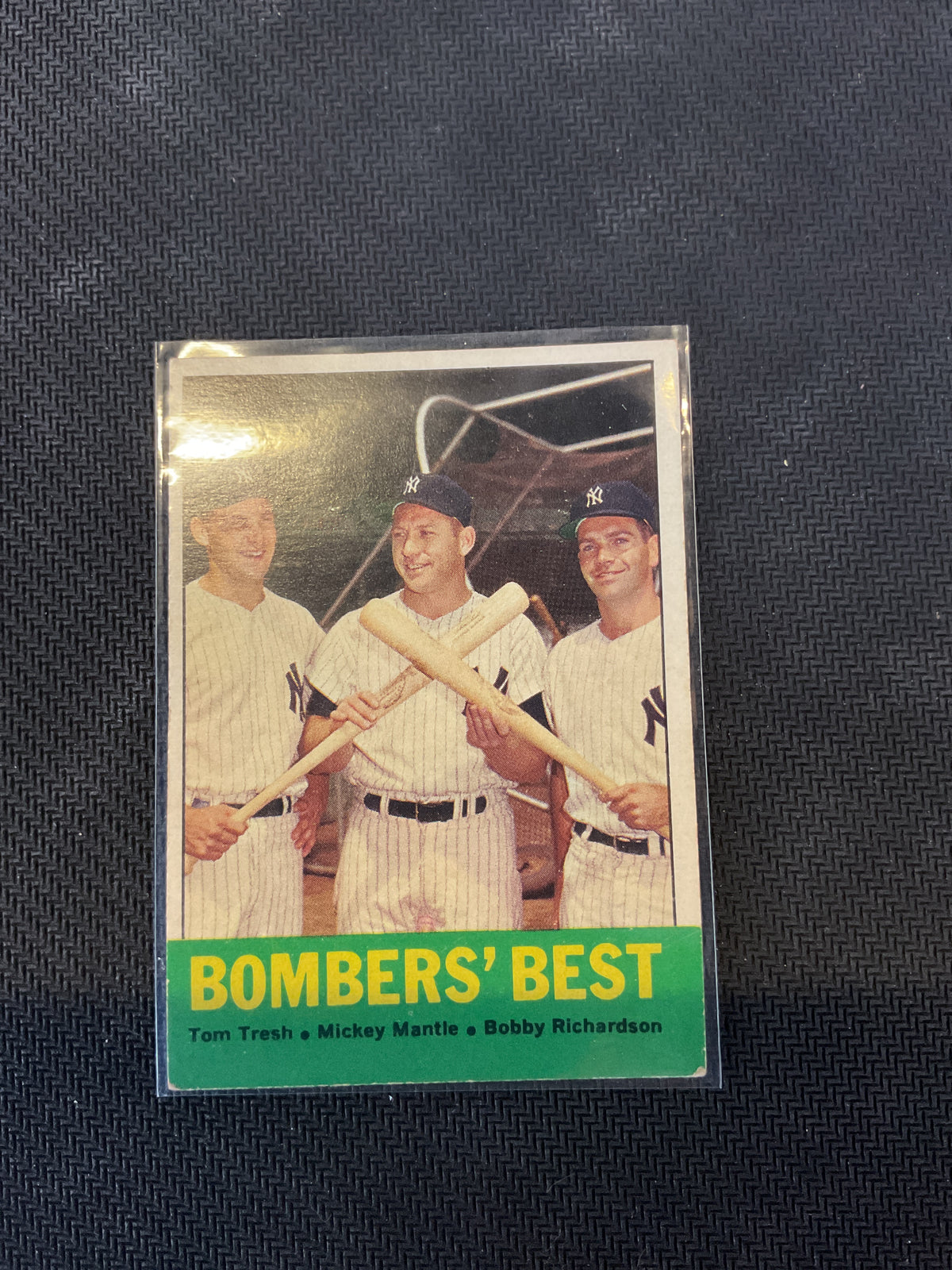 1963 Topps Bombers' Best #173 Mantle Yankees