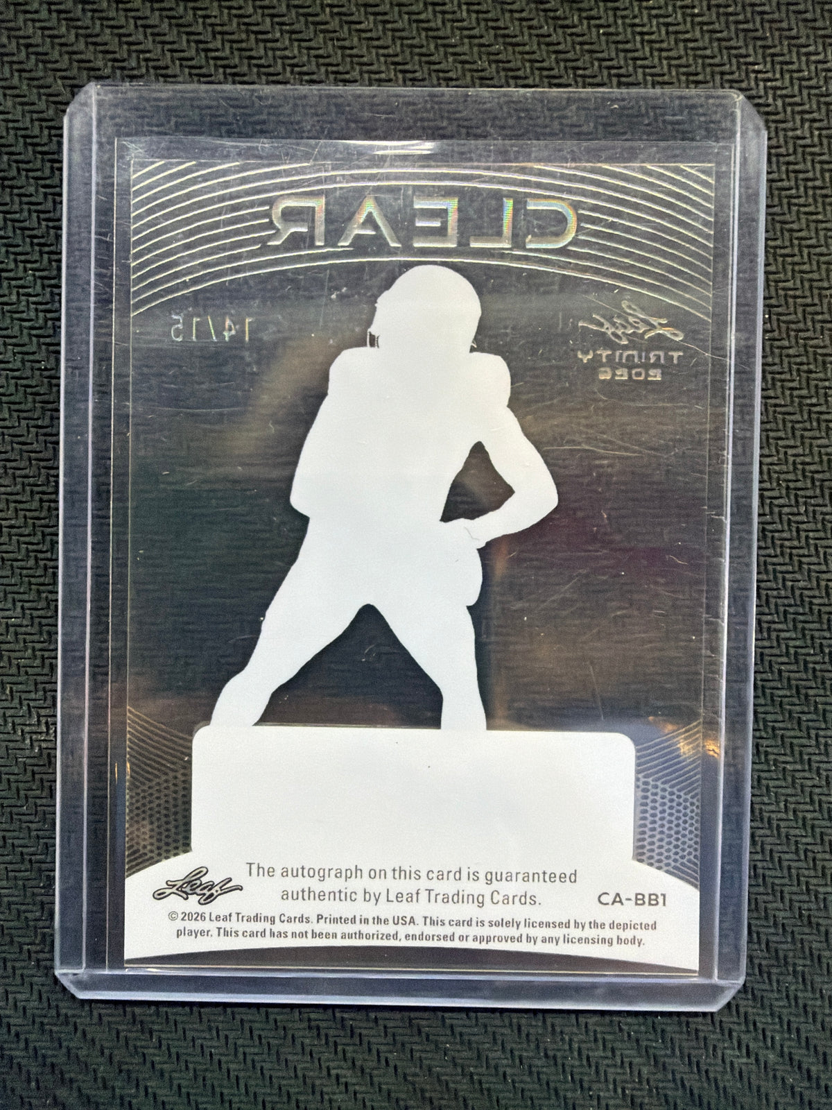 2026 Leaf Byrum Brown Clear Auto /15 Auburn
