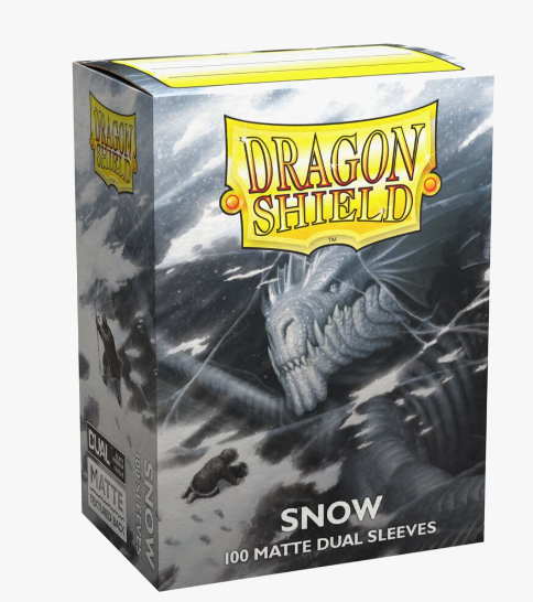 Dragon Shield: Dual Matte - Snow (100 ct.)