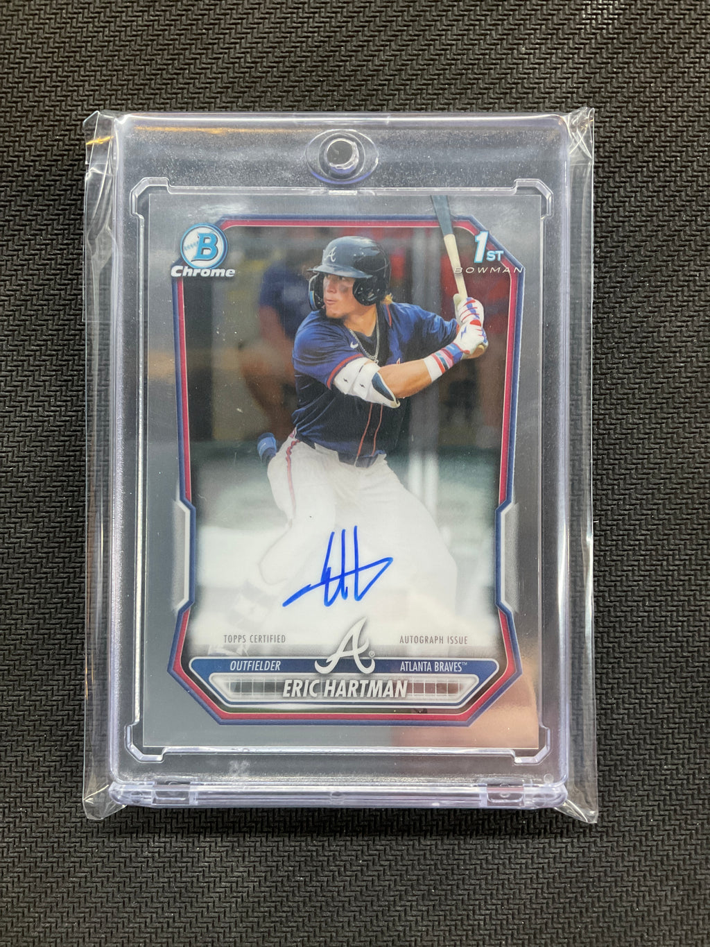 2026 Bowman Eric Hartman Rookie 1st Auto Braves