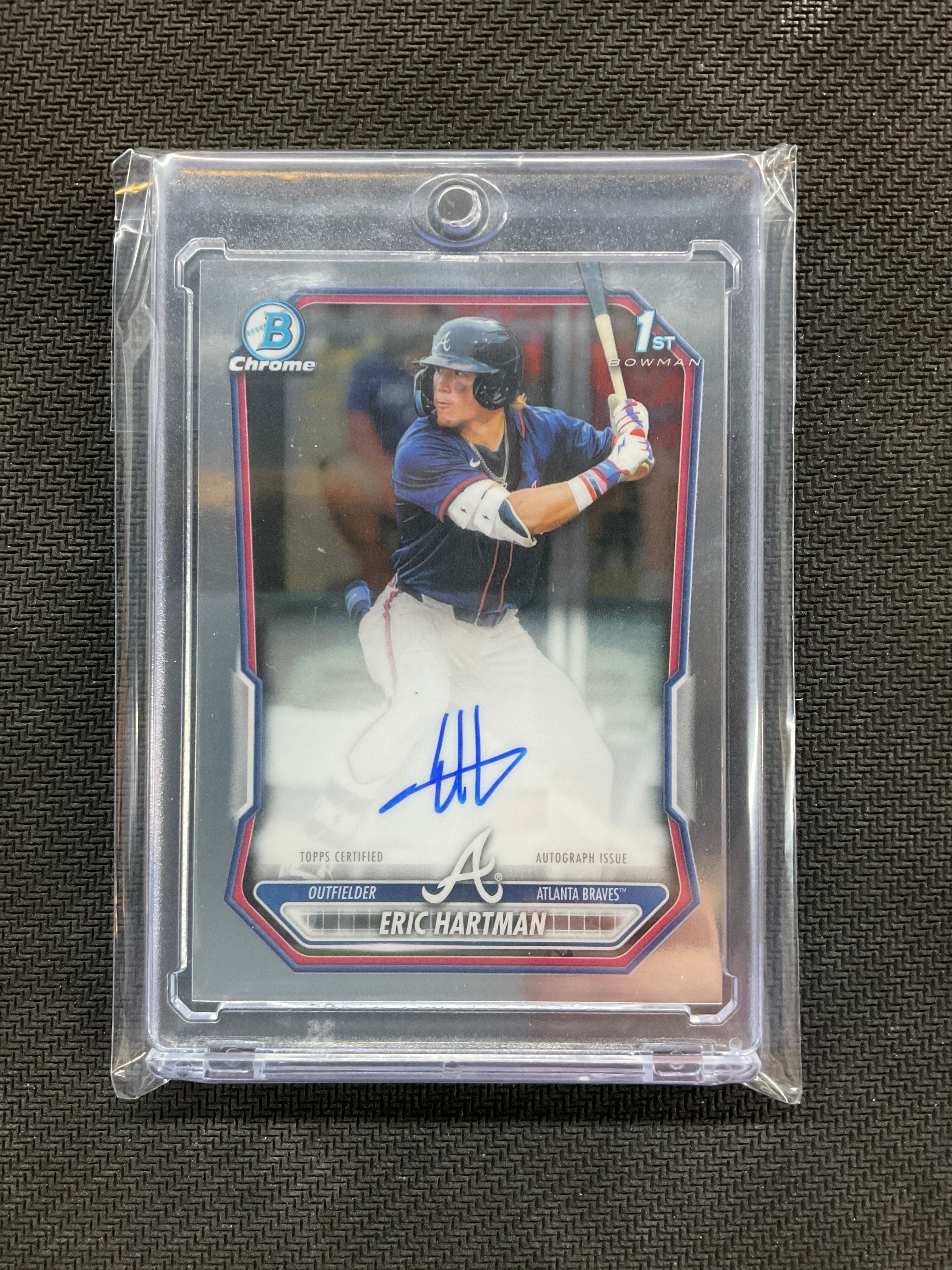 2026 Bowman Eric Hartman Rookie 1st Auto Braves