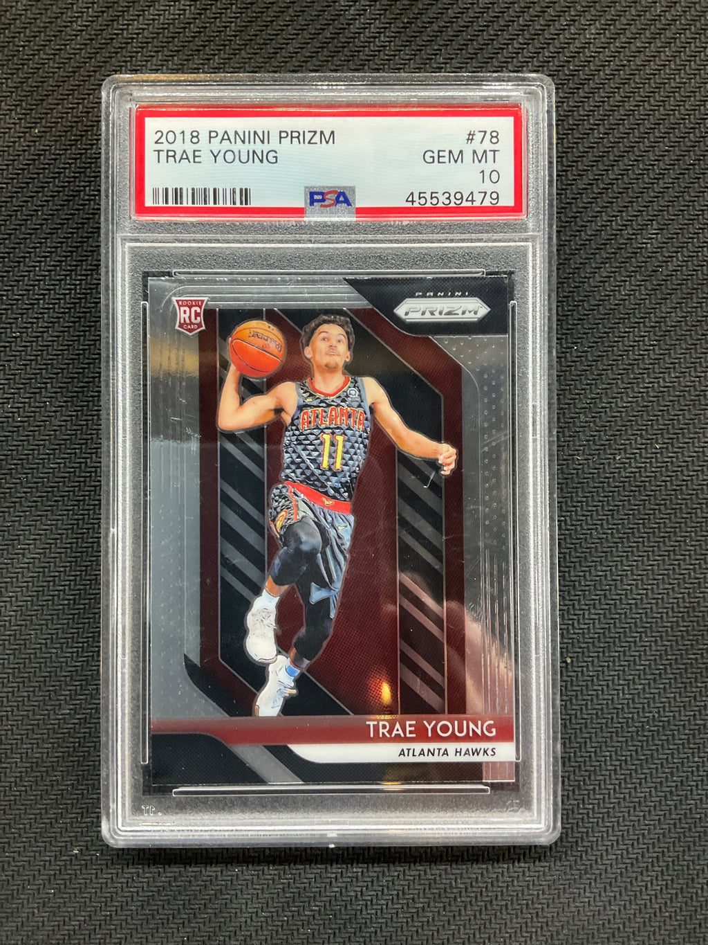 2018 Panini Prizm Trae Young #78 Rookie PSA 10 479