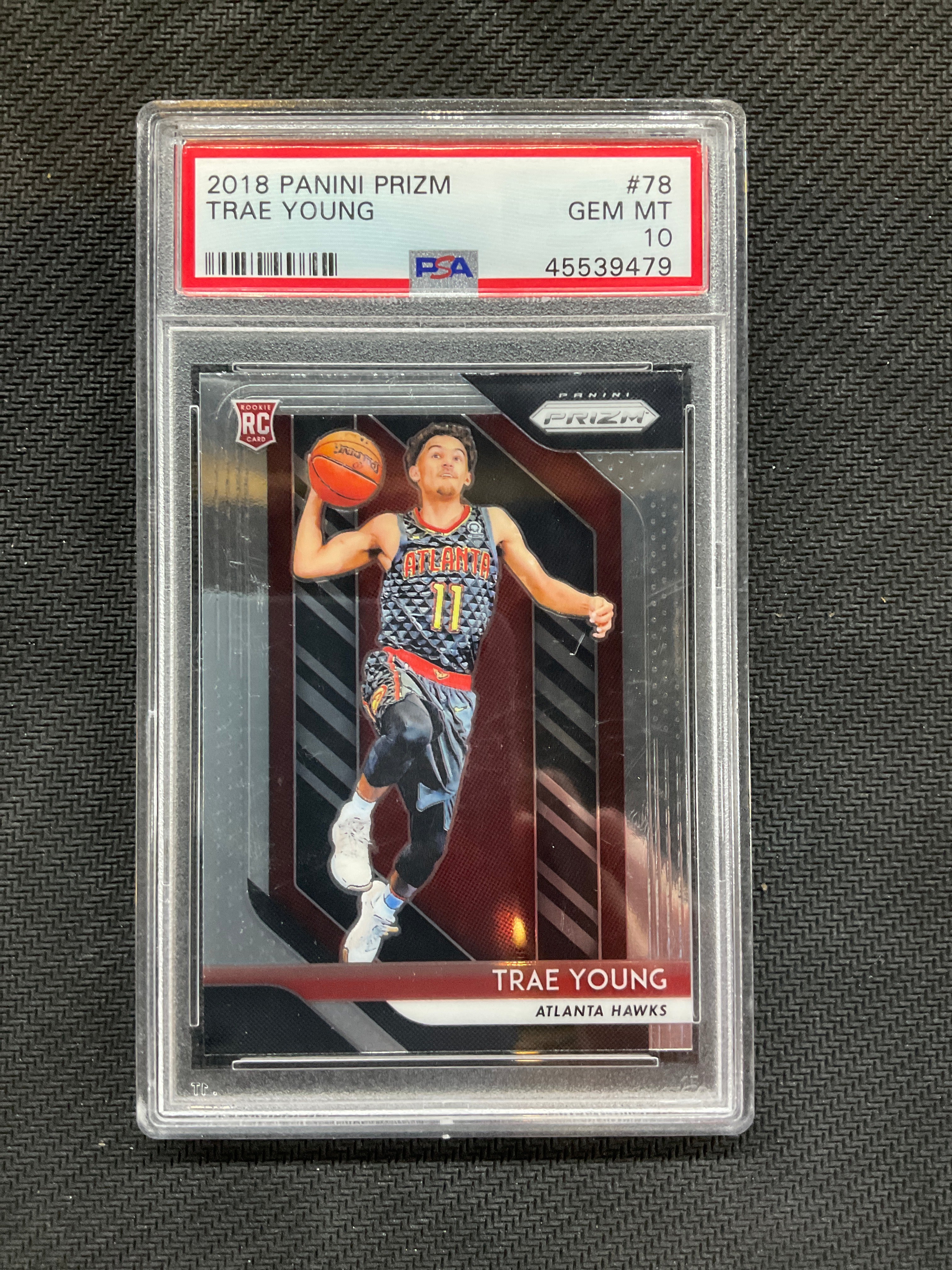2018 Panini Prizm Trae Young #78 Rookie PSA 10 479