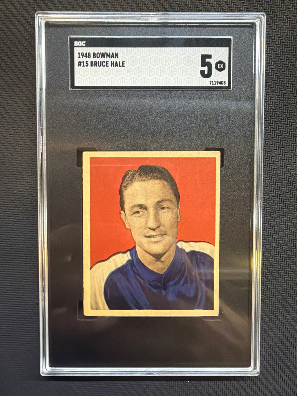 1948-49 Leaf Gum Mizell Platt #159 SGC 5