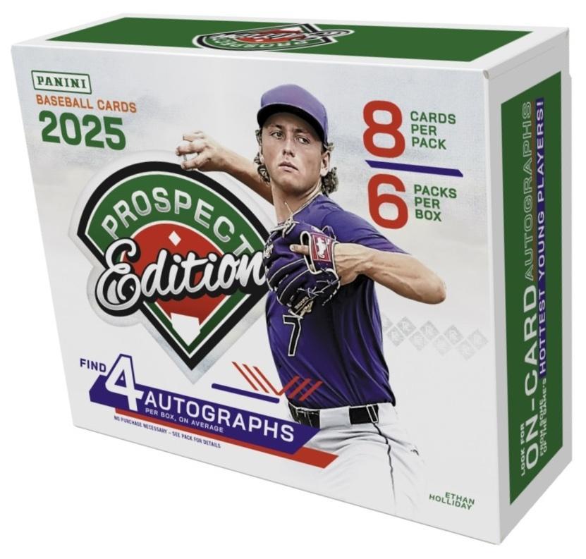 2025 Panini Prospect Edition Baseball Hobby Box Kabooms!