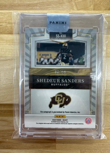 2025 Select Shedeur Sanders Youth Explosion Auto /25