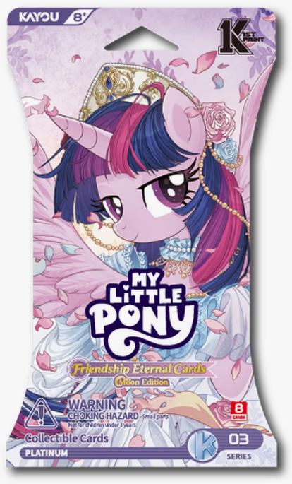 My Little Pony Platinum Series 3 Sleeved Booster Pack - Moon Edition