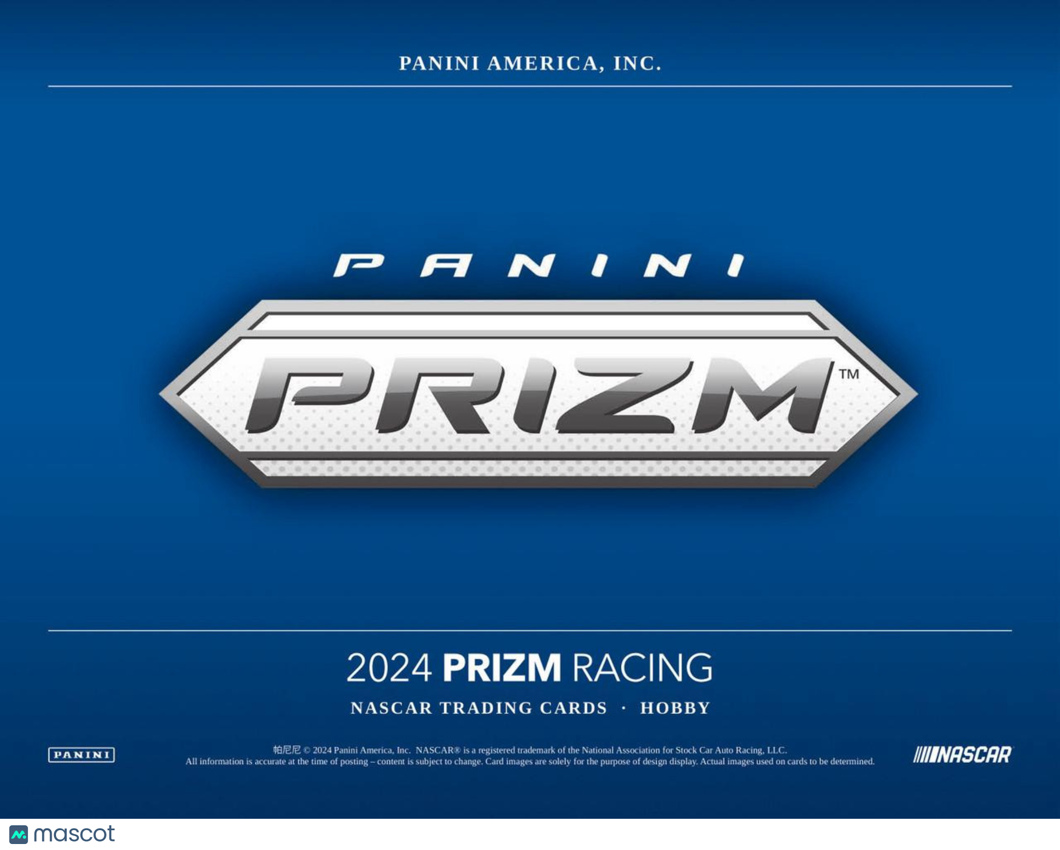 2024 Panini Prizm Racing Hobby