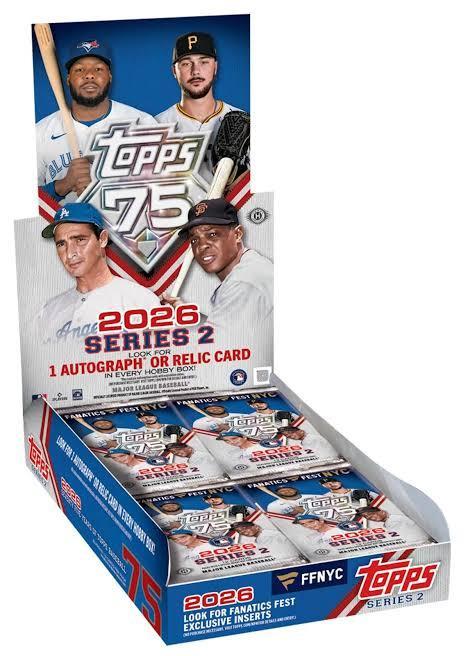 2026 Topps Series 2 Fanatics Fest Exclusive Hobby Box